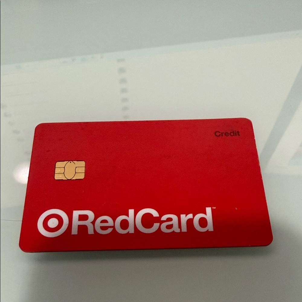 Target RedCard in Bold Red